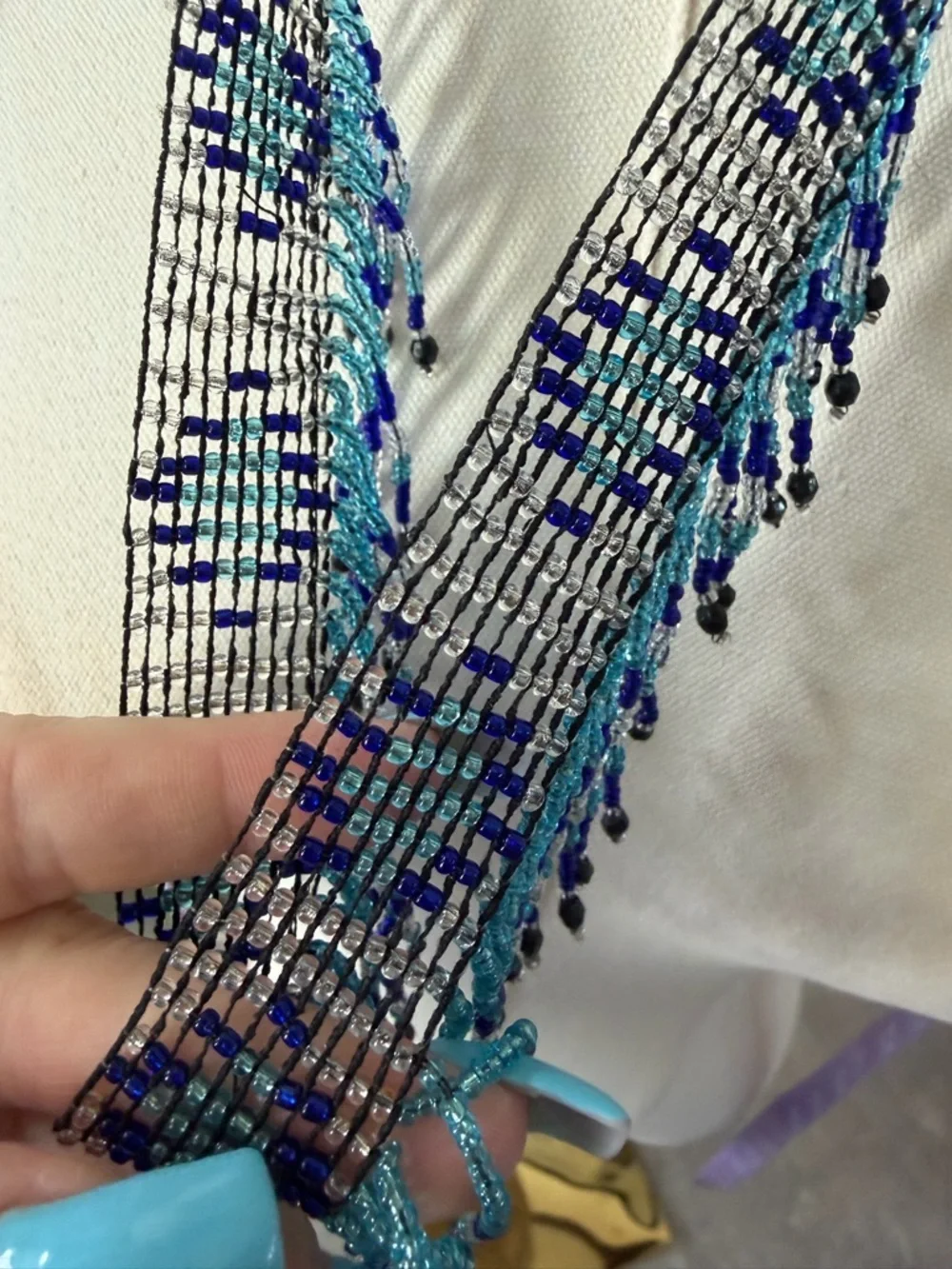 N/A stunning beaded